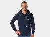 Santini Jacke Santini Trek-Segafredo Hoodie L Dark Blue