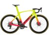 Trek Madone SLR 9 AXS 58 Radioactive Coral to Yellow Fa